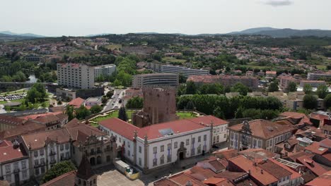 Centro-Histórico-De-La-Ciudad-De-Chaves,-Portugal