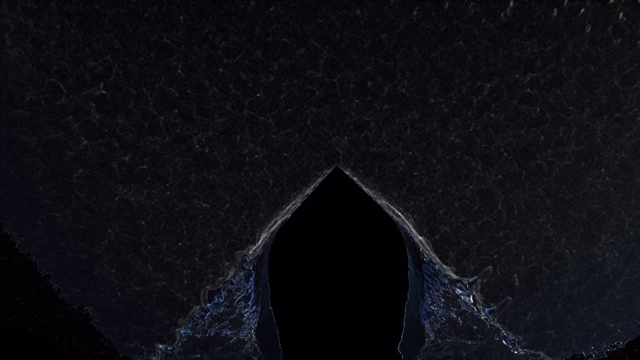 Boat water trail on alpha channel