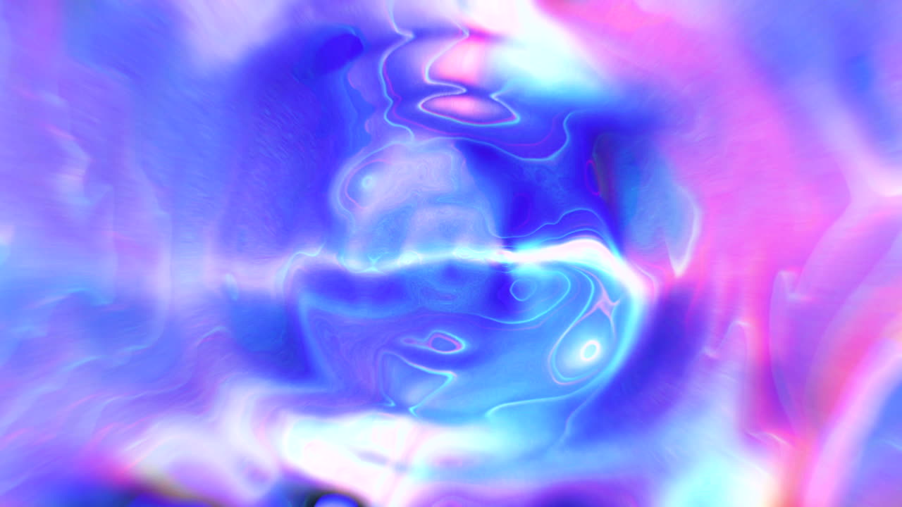 Abstract Colorful Liquid Swirls