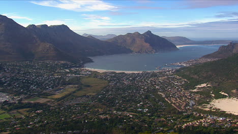 Reveal of Hout Bay, flying from Landudno