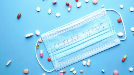 coronavirus mask and medications