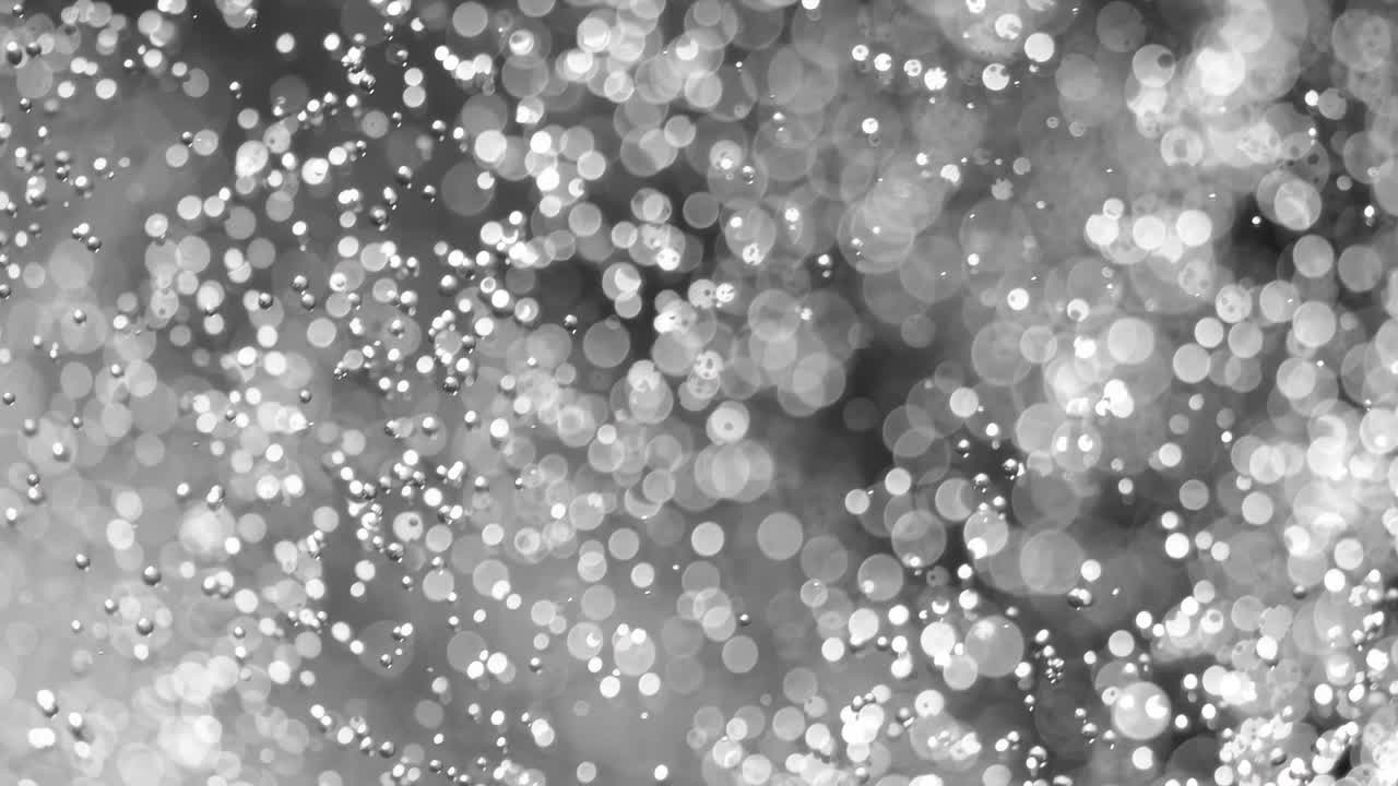 bokeh de salpicaduras de agua abstractas