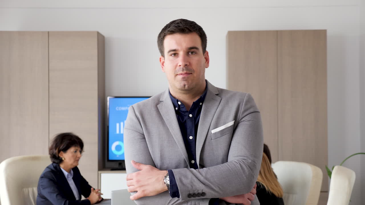 reunión de negocios en la sala de conferencias