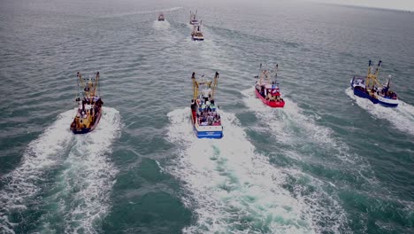 brixham trawler race devon uk