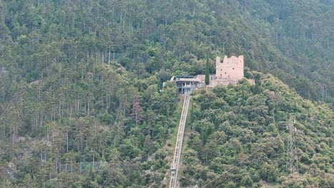 Cable-car-climbing-Ascensore-Panoramico-Riva-Del-Garda-Italy