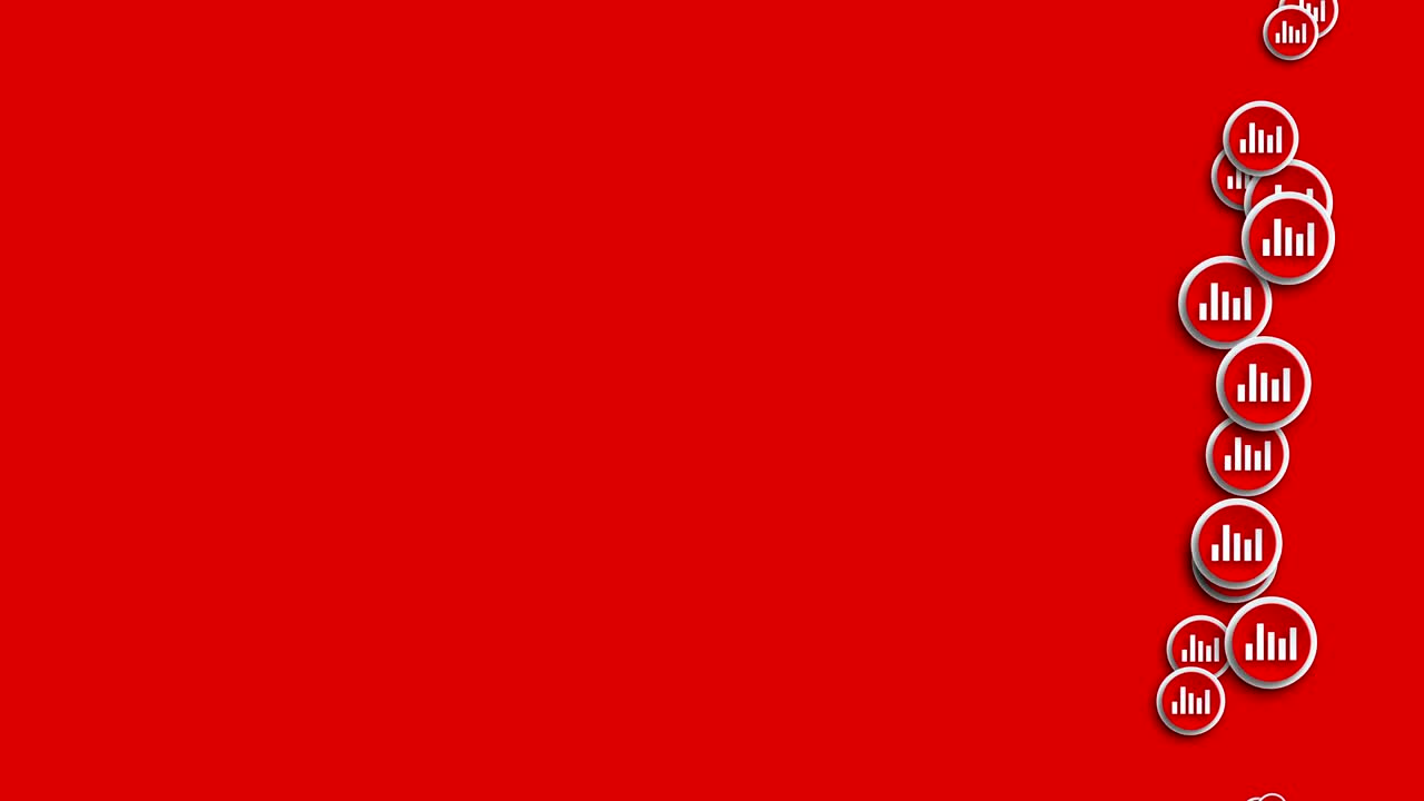 애니메이션 모던 추상 셰이들 아이콘 모션 배경