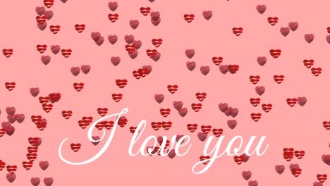 I-love-you-text-with-hearts-on-pink-background