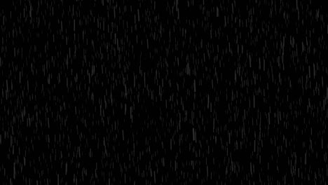 digital animated rain, no wind 4k overlay effect