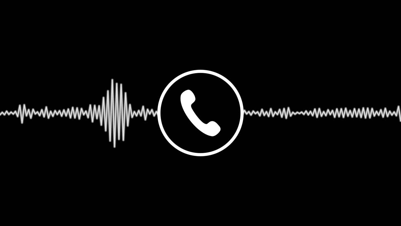 Incoming Phone Call Audio Wave