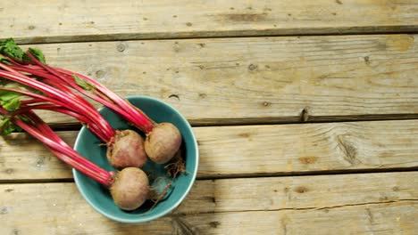 close-up of kohlrabi in bowl 4k