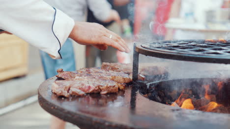 deliciosos filetes a la parrilla