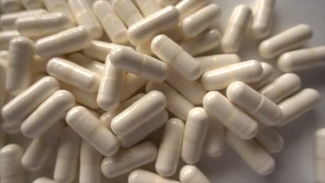 magnesium chelate in capsules background