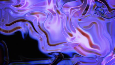 creative abstract liquid moving spontaneously. visual effects