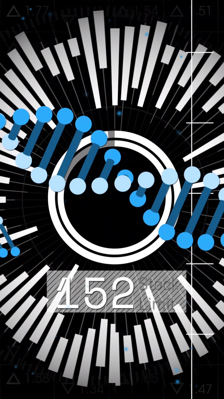 Animation af DNA-streng over databehandling