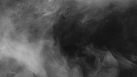 large swirl of smoke stream