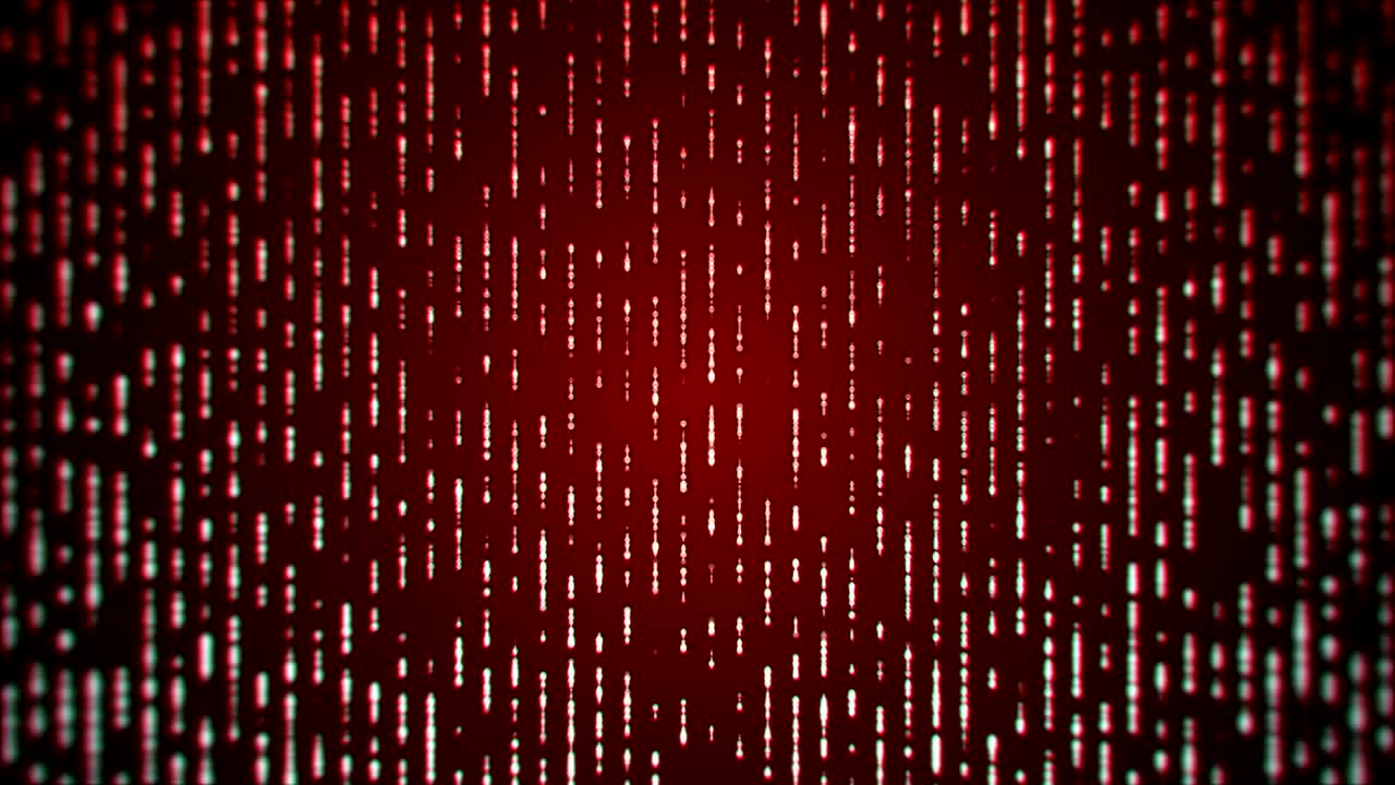 Red Particles Abstract Background (Loopable)