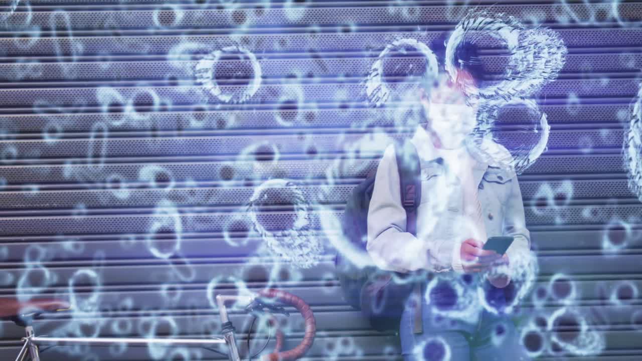 animación conceptual del coronavirus covid19