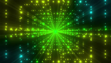 abstractos túneles brillantes de luz