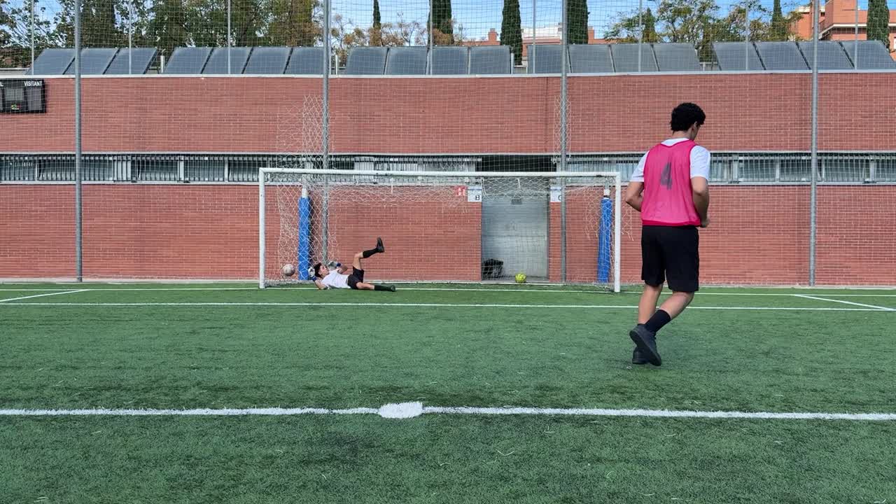 Soccer Game on the Field