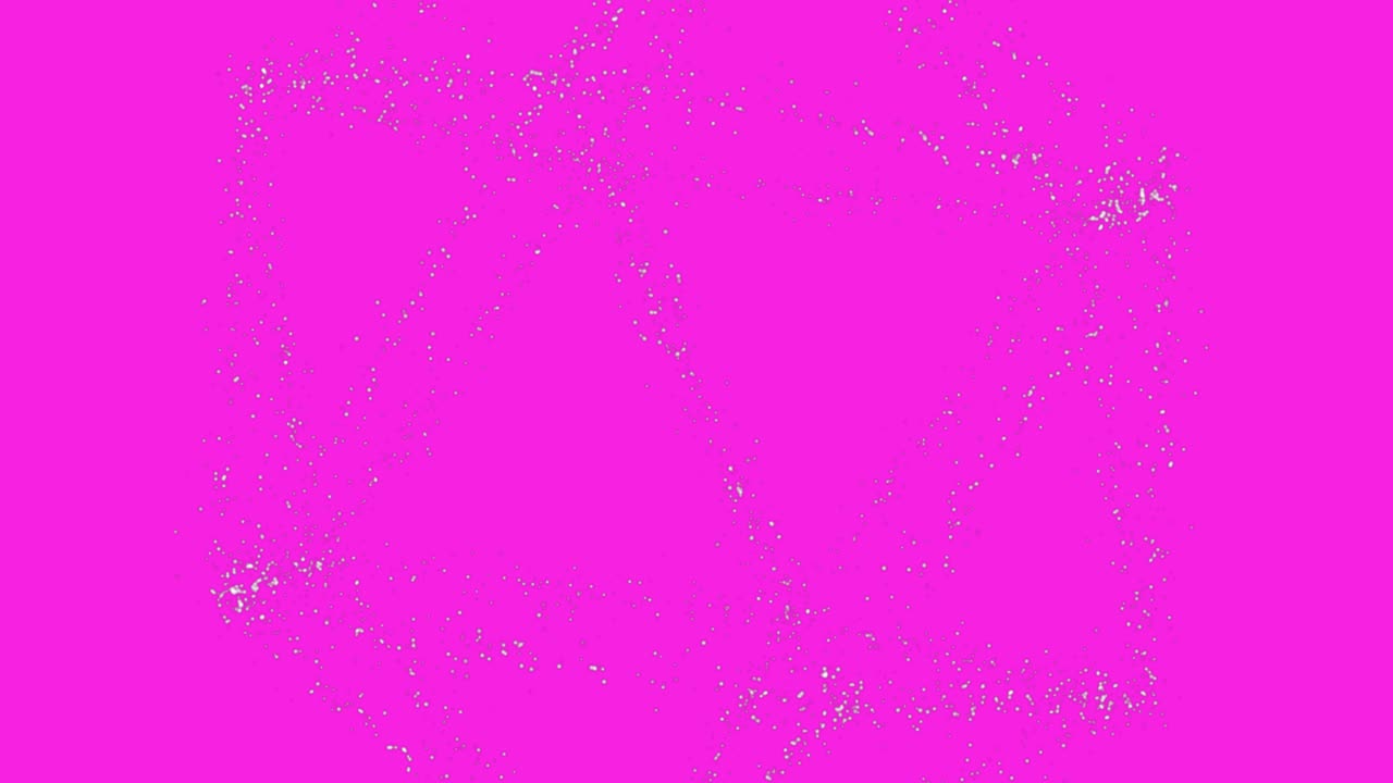 색 기하학적 모양을 가진 분홍색 배경