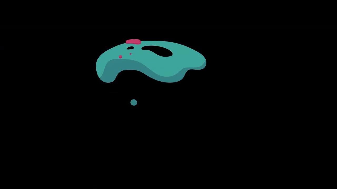 Barevný tekutý tvar 19