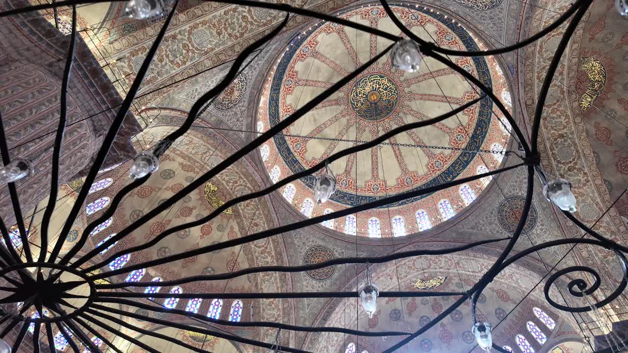 Interior of a Mosque Dome