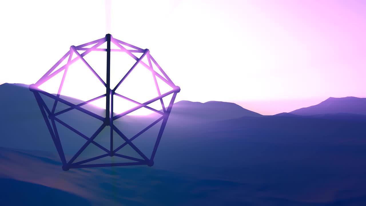 concepto de tecnología fondo abstracto - bucle sin costuras