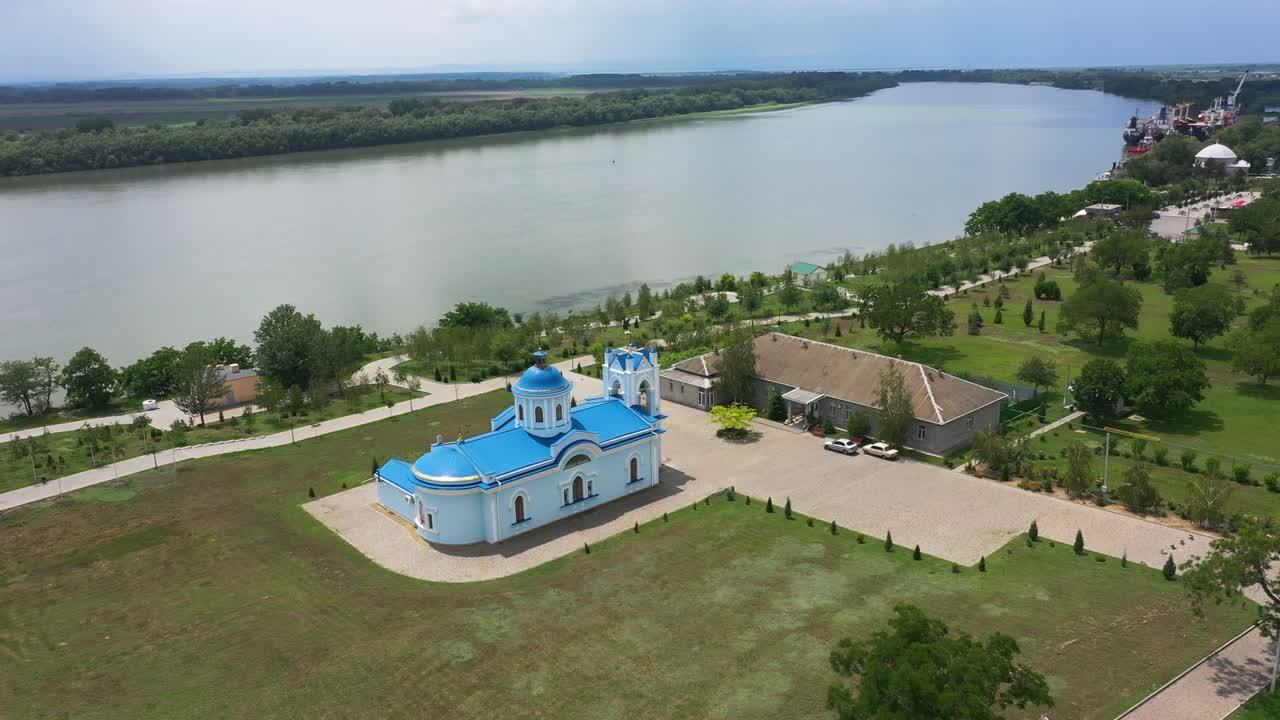 церковь святой вознесения вдоль набережной дуная в измаиле