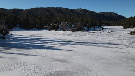 frozen lake accumulating