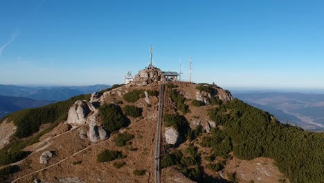 en la cima del edificio del mundo