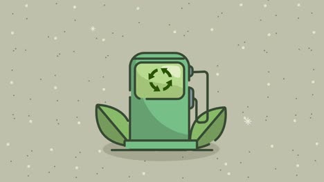 animación ecológica con bomba ecológica
