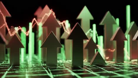 dynamic financial chart visualization