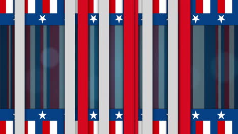 Animation-Von-Streifen-Und-Sternen,-Gefärbt-Mit-Der-Flagge-Der-USA