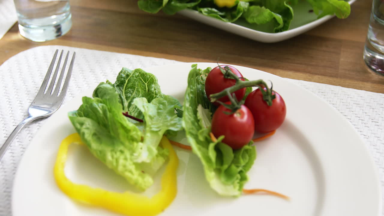 준비 된 식사 의 비디오