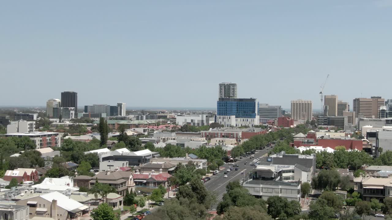 호주 남부 수도 애들레이드의 풍경 풍경