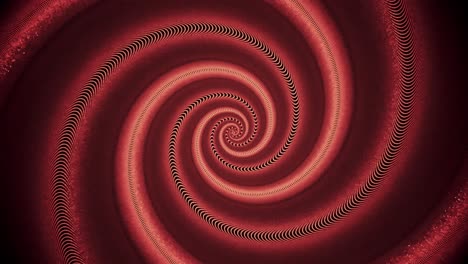 abstract red spiral pattern