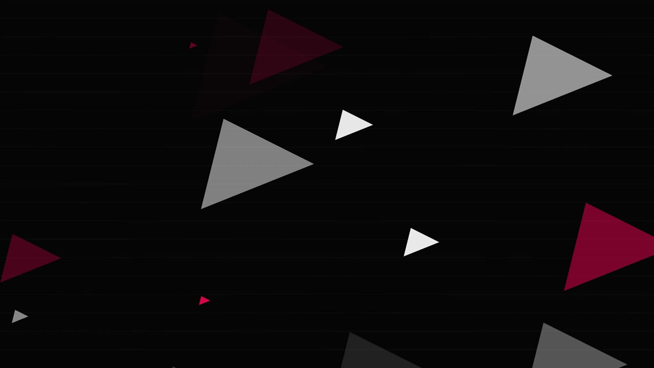 Abstract Motion Graphics Featuring Geometric Shapes and Pulsing Circles