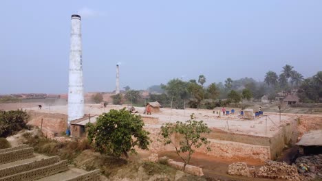 the brick industry developed around the alluvial soil along the ganga river