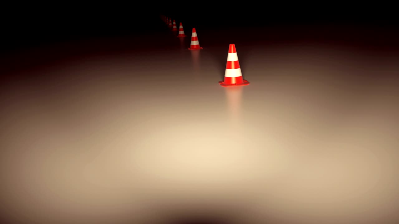 트래픽 코너 사이에 슬로밍, 루핑 애니메이션