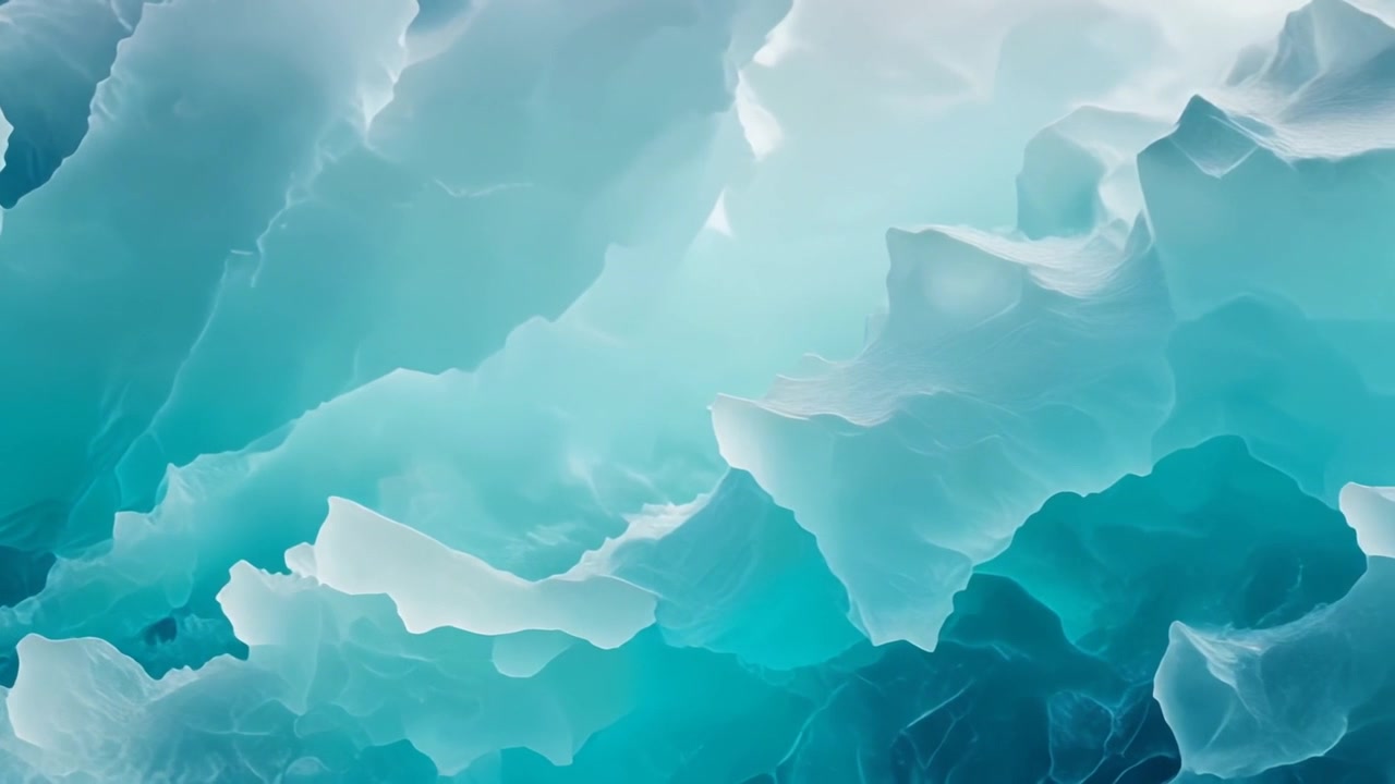 Texture Liquida Astratta Fluida Verde Acqua e Bianca