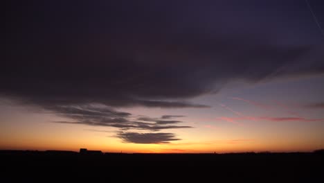 Zeitraffer-Der-Schönheit-Nach-Sonnenuntergang