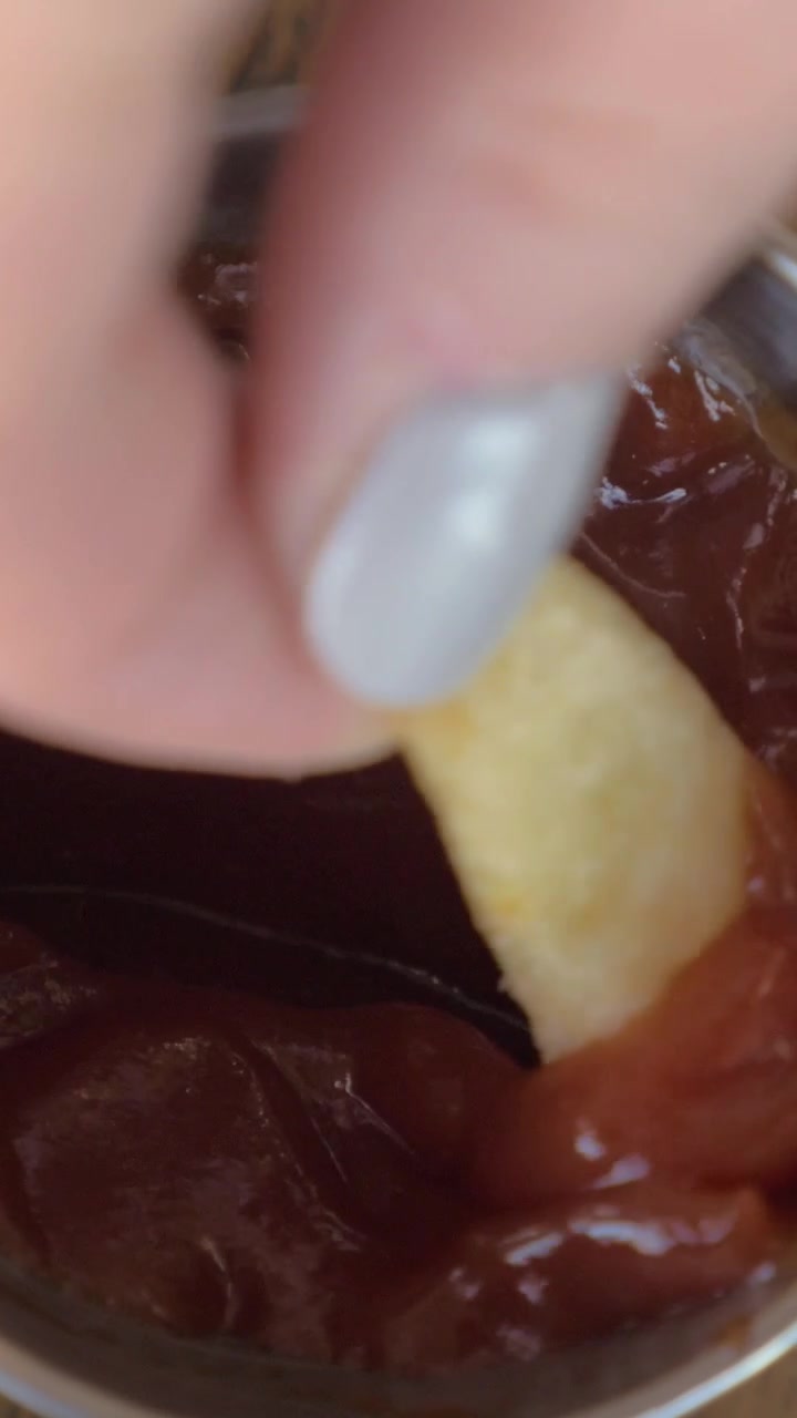 Patatine fritte con ketchup