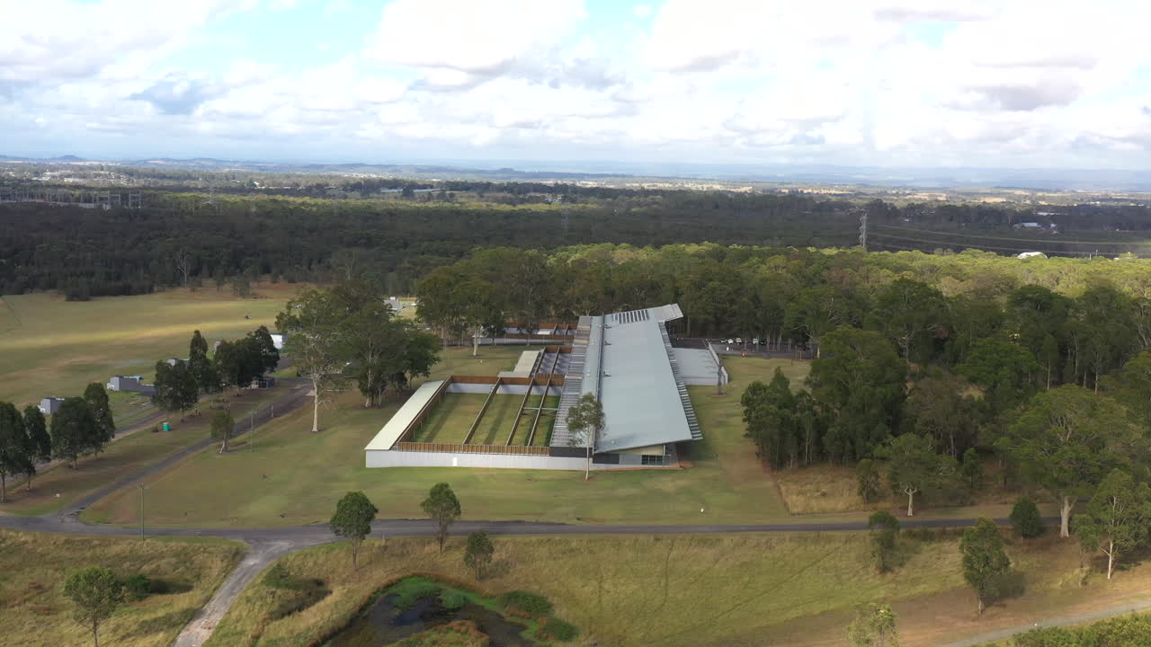 centro internacional de tiro de sydney, visión aérea
