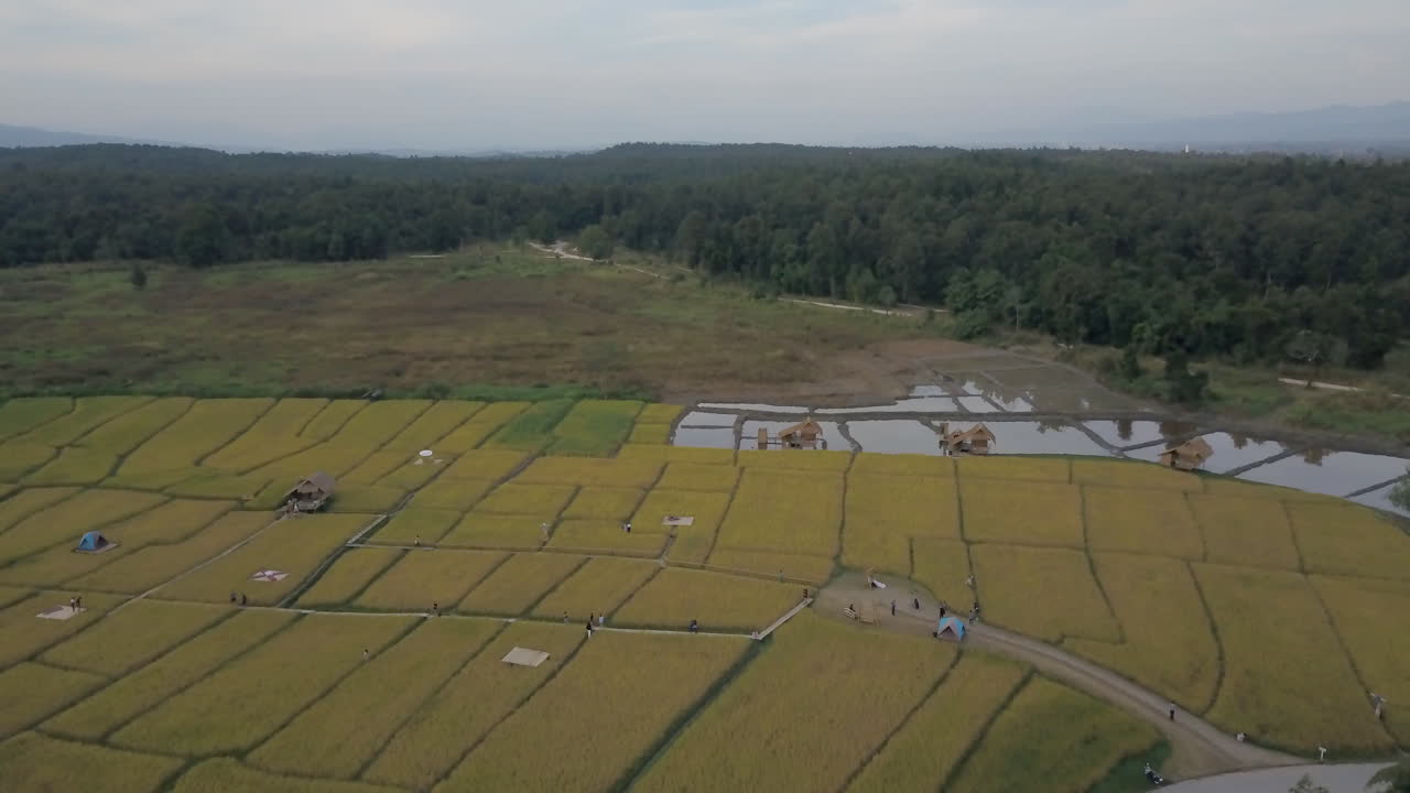 vista aérea del resort en tailandia