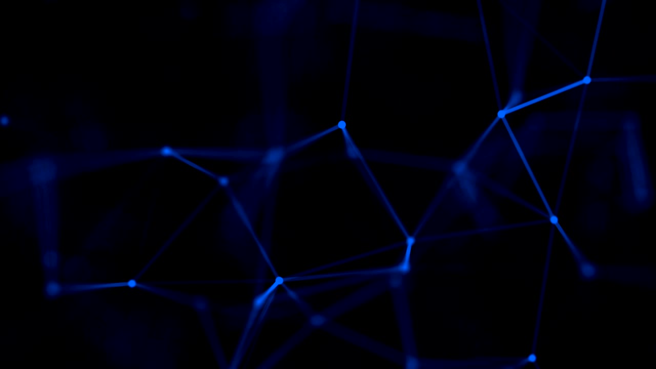 Plexus abstract network business technology science background loop