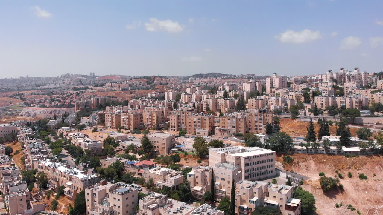 vista aérea de jerusalén