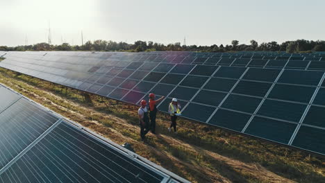 solar panel farm maintenance