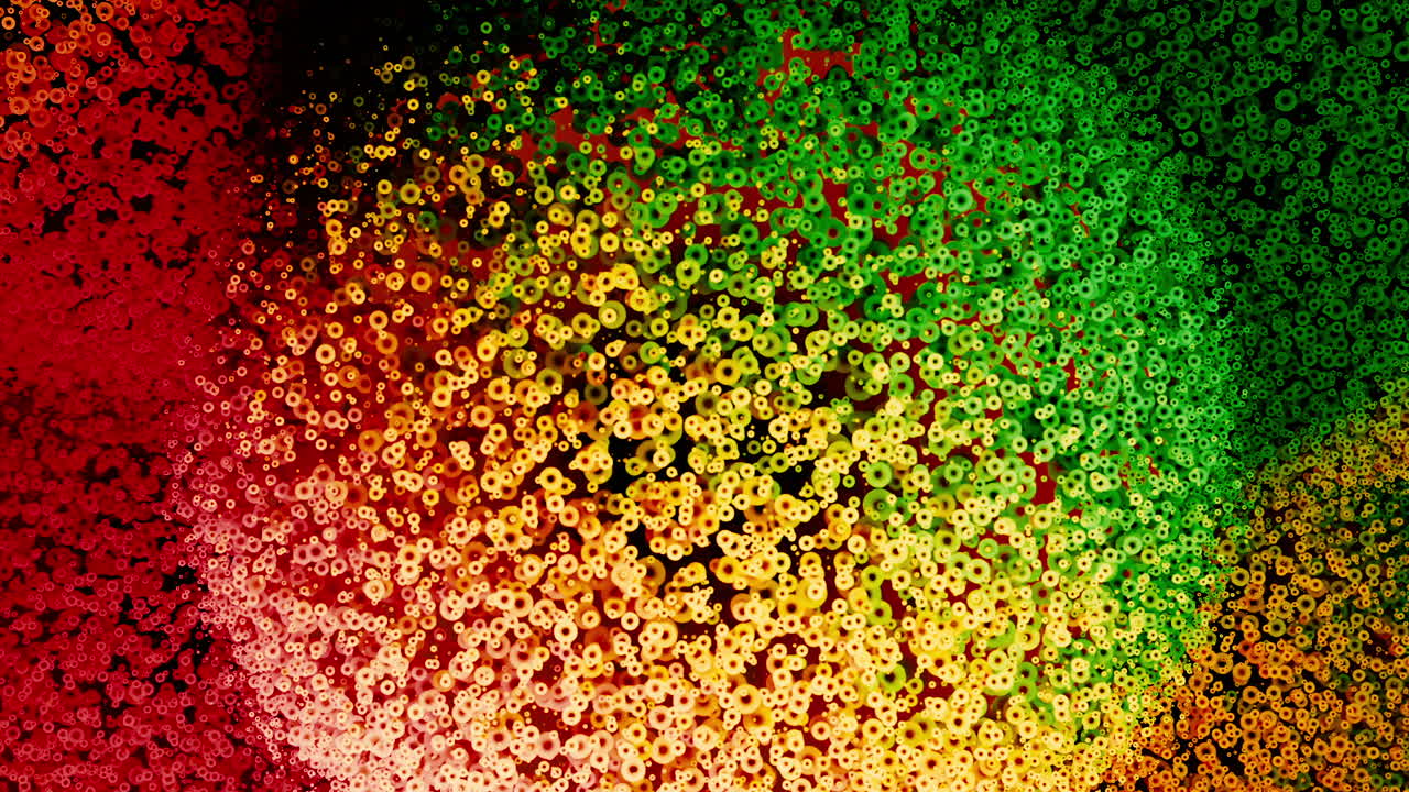 Abstract Colorful Circles