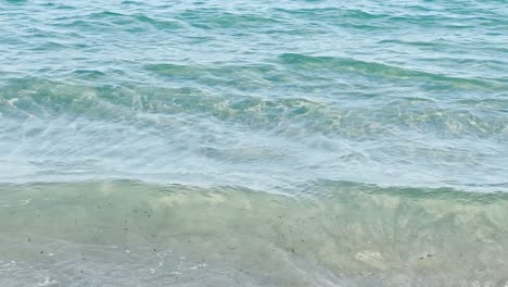 Clean-blue-flag-beaches-of-Halkidiki-Peninsula,-Greece