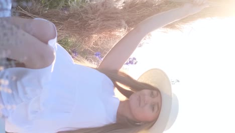 beautiful video of a young lady swinging on a swing among wildflowers photo session in the field beautiful video of a young lady swinging on a swing among wildflowers photo session in the field passion for beauty in harmony with yourself